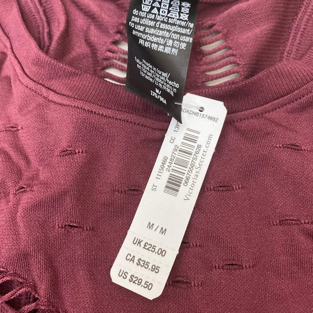 Victoria Sport Seamless Top Size Medium NWT - Picture 5 of 7